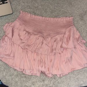 Light Pink Ruffle Skort